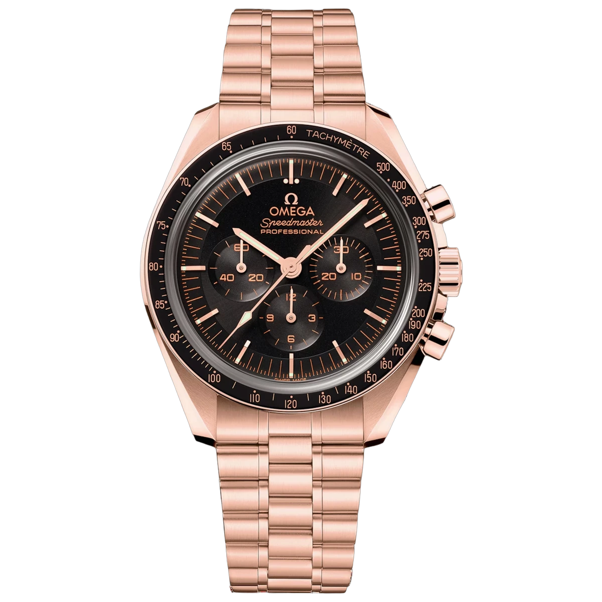Omega Speedmaster Moonwatch Professional Co-Axial Master Chronometer Chronograph 42mm Black Dial 310.60.42.50.01.001