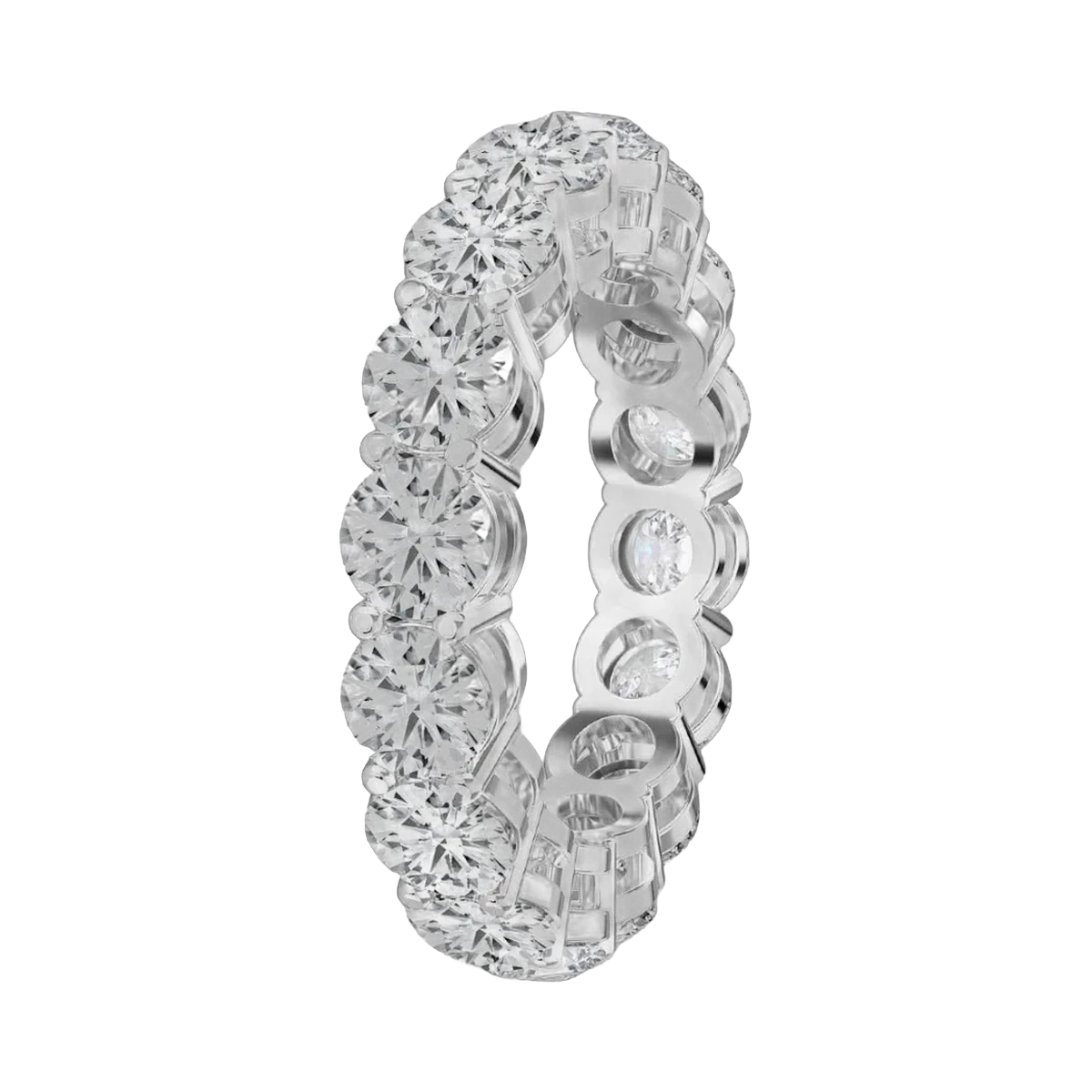 RD. Eternity Band-30 Pointer- 4.91 CTS-HRD-E-F/VVS-VS,91930R,Total Wt - 5.52gm