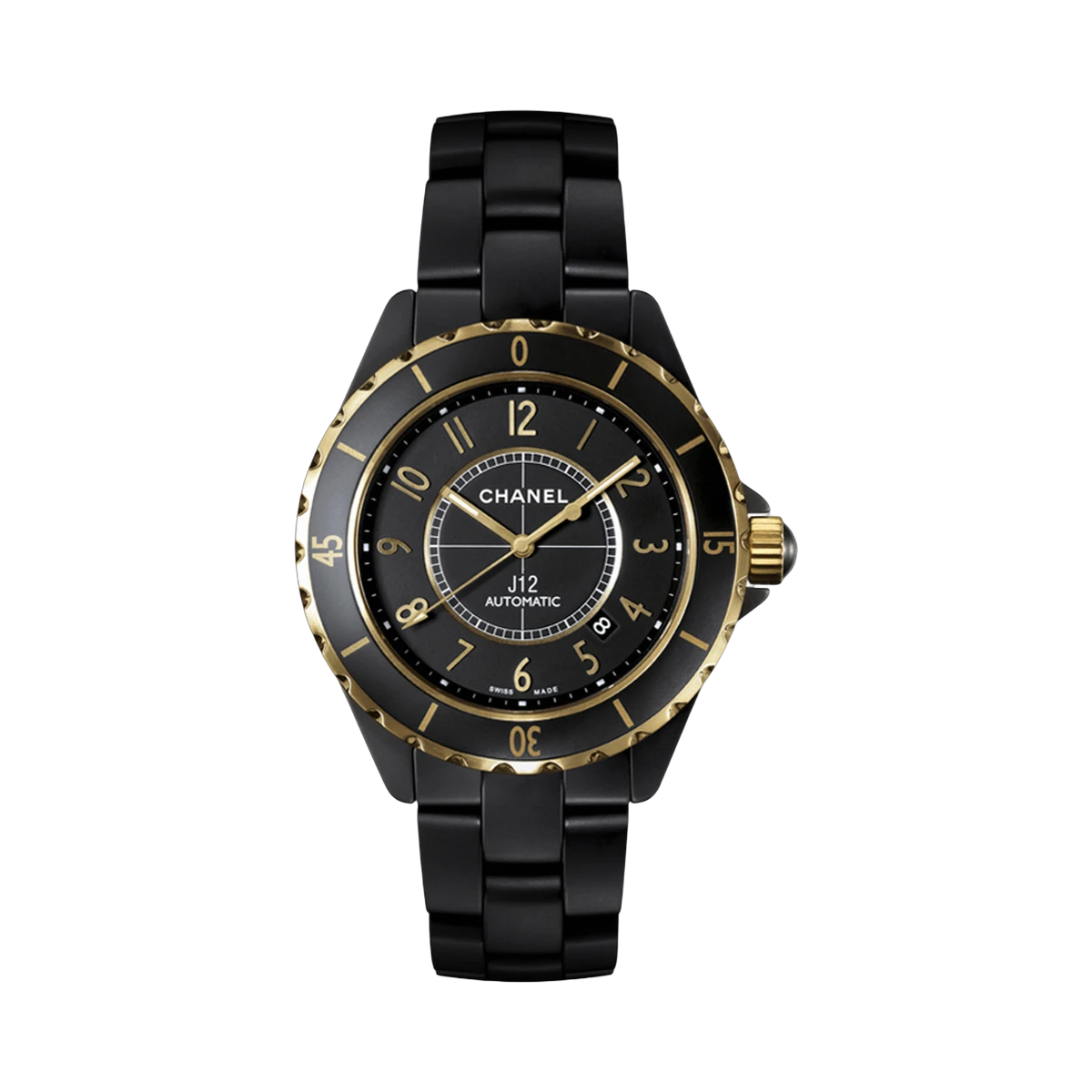 Chanel J12 H2918 Automatic Midsize Black Ceramic 42mm Watch