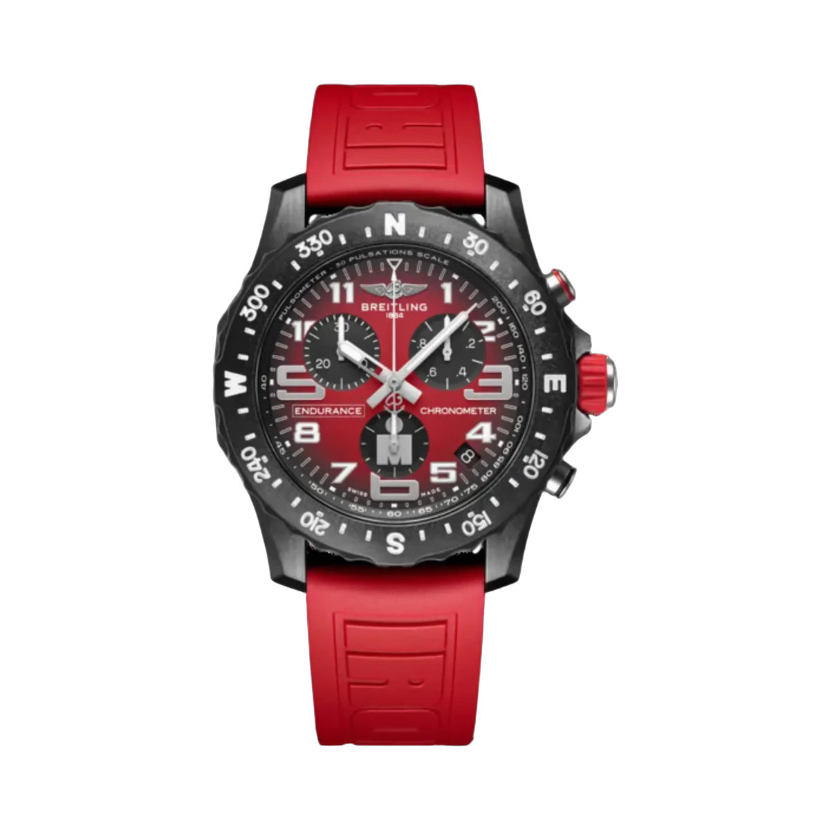Breitling X823109A1K1S1 ENDURANCE PRO IRONMAN 44M RED DIAL