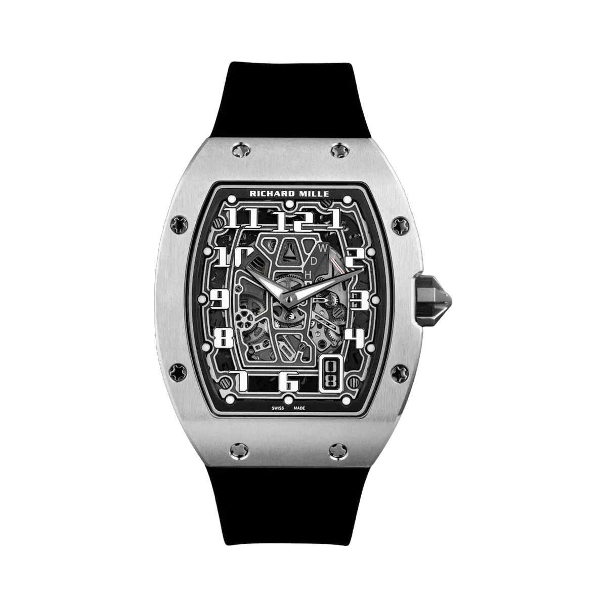 Richard Mille RM 67-01 Titanium Extra Flat Automatic Black Dial Unisex Watch