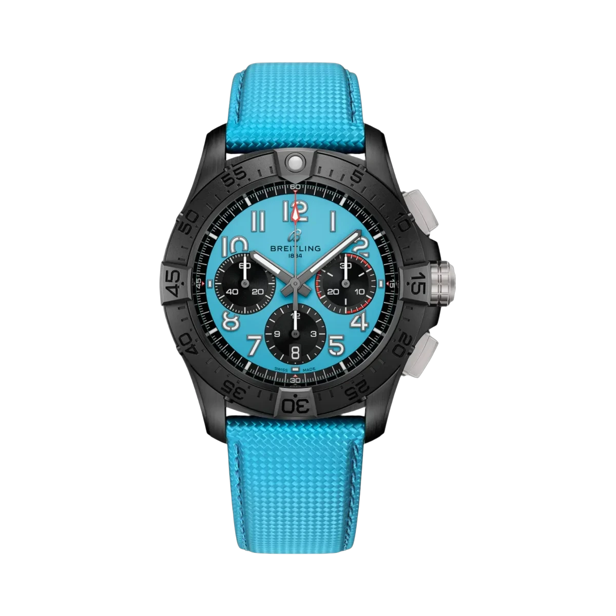 Breitling SB0146101L1X1 AVENGER B01 CHRONOGRAPH 42 NIGHT MISSION TURQUOISE