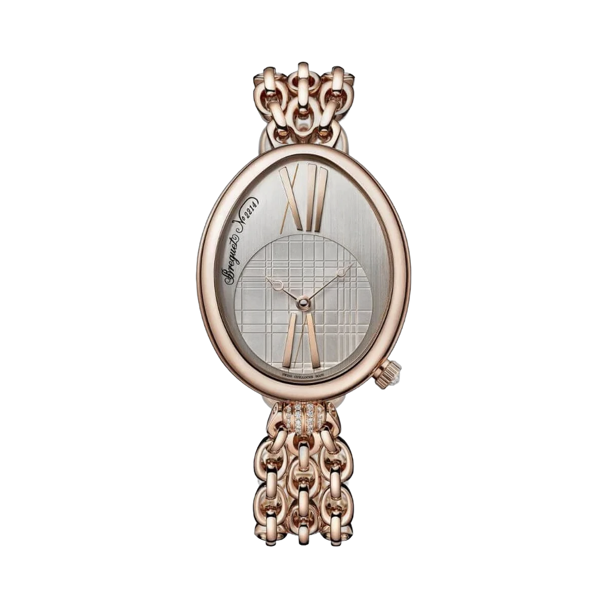 Breguet Reine De Naples 8968BR/11/J50/0D00 Automatik RG Silberzifferblatt