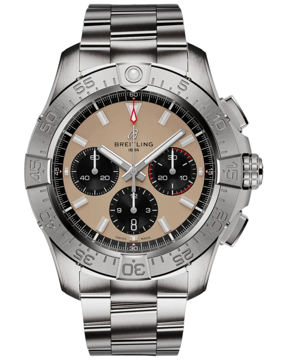 Breitling AB0147101A1A1 AVENGER B01 CHRONOGRAPH 44 BEIGE DIAL