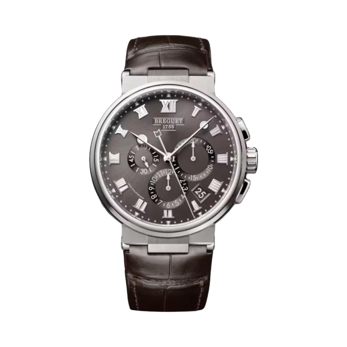 Breguet Marine 5527TI/G2/9WV Chronograph 42.3mm Roman Numerals Titanium