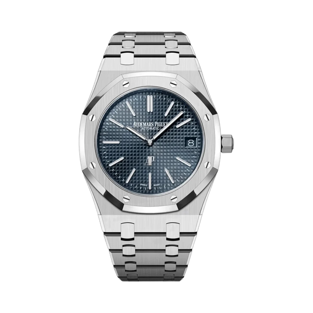Audemars Piguet 16202ST.OO.1240ST.02 Royal Oak Jumbo Extra-Thin Blue Dial 39mm Herrenuhr