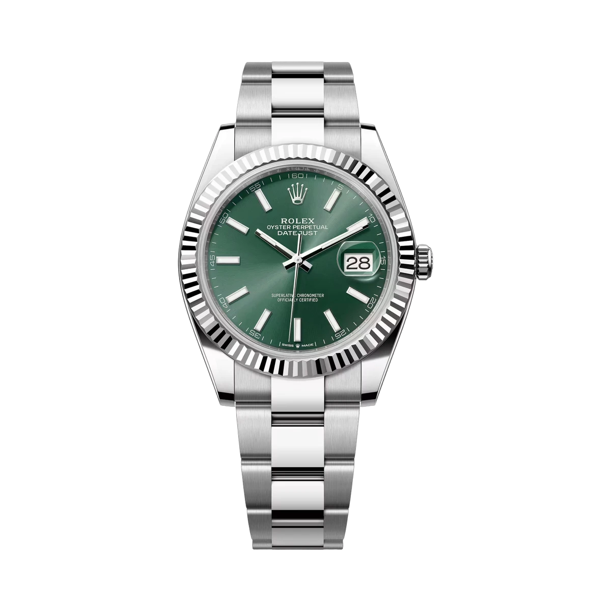 Rolex Datejust 126334 MGIO Mint Green 41mm Men's Watch