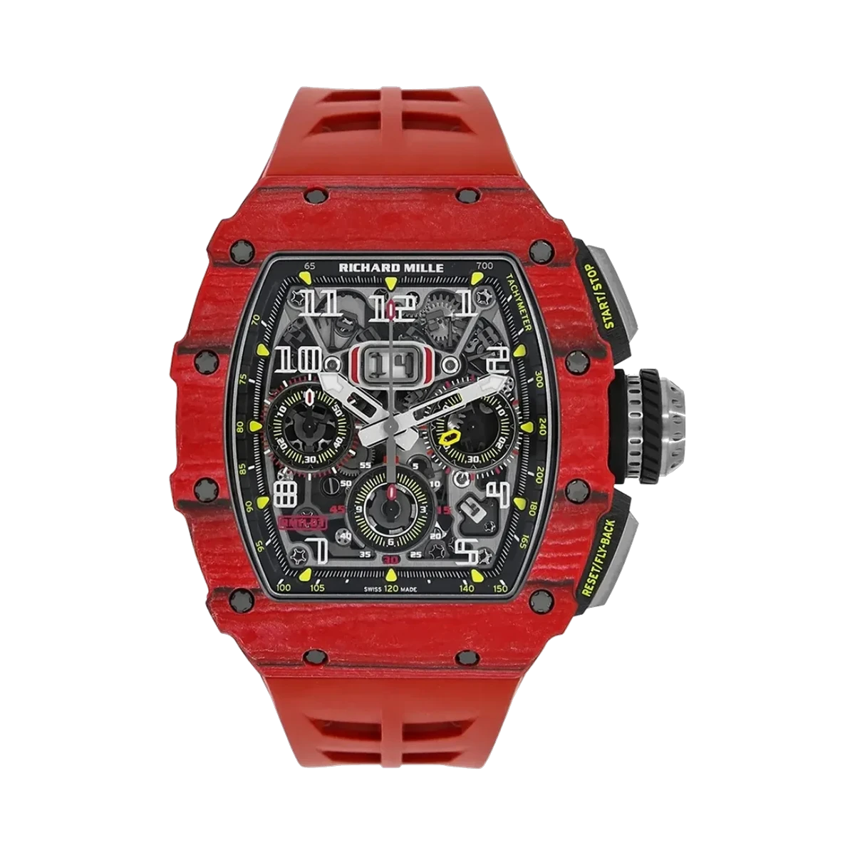 Richard Mille RM11-03 FQ Red Quartz Automatic Flyback Chronograph