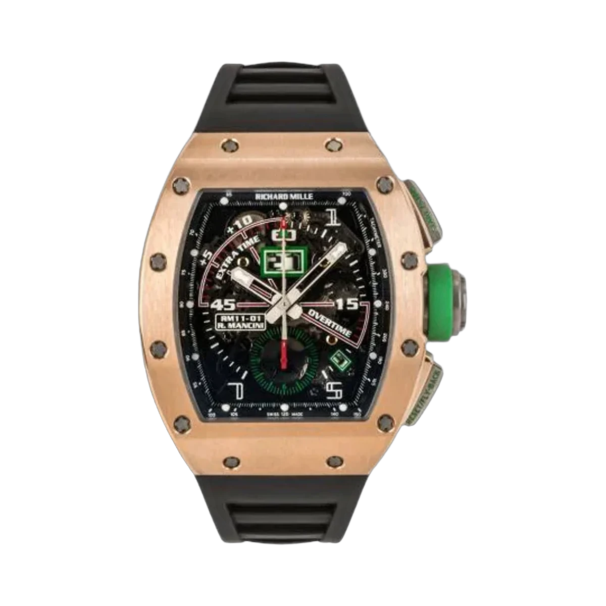 Richard Mille RM 11-01 AN RG Robert Mancini Chronograph Flyback Rose Gold 42.70mm
