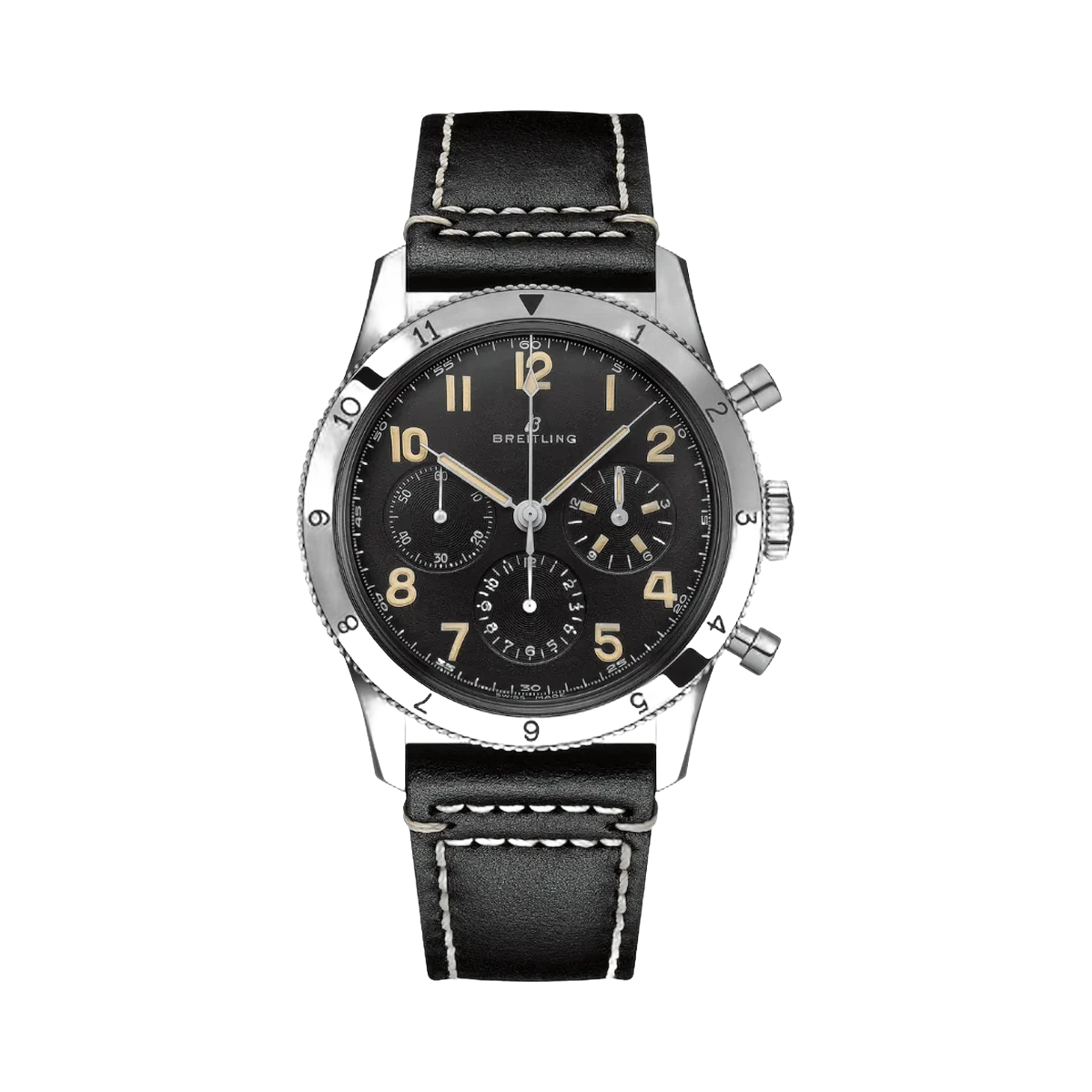 Breitling AVI 1953 Re-Edition AB0920131B1X1 41mm Black Dial Mens Watch