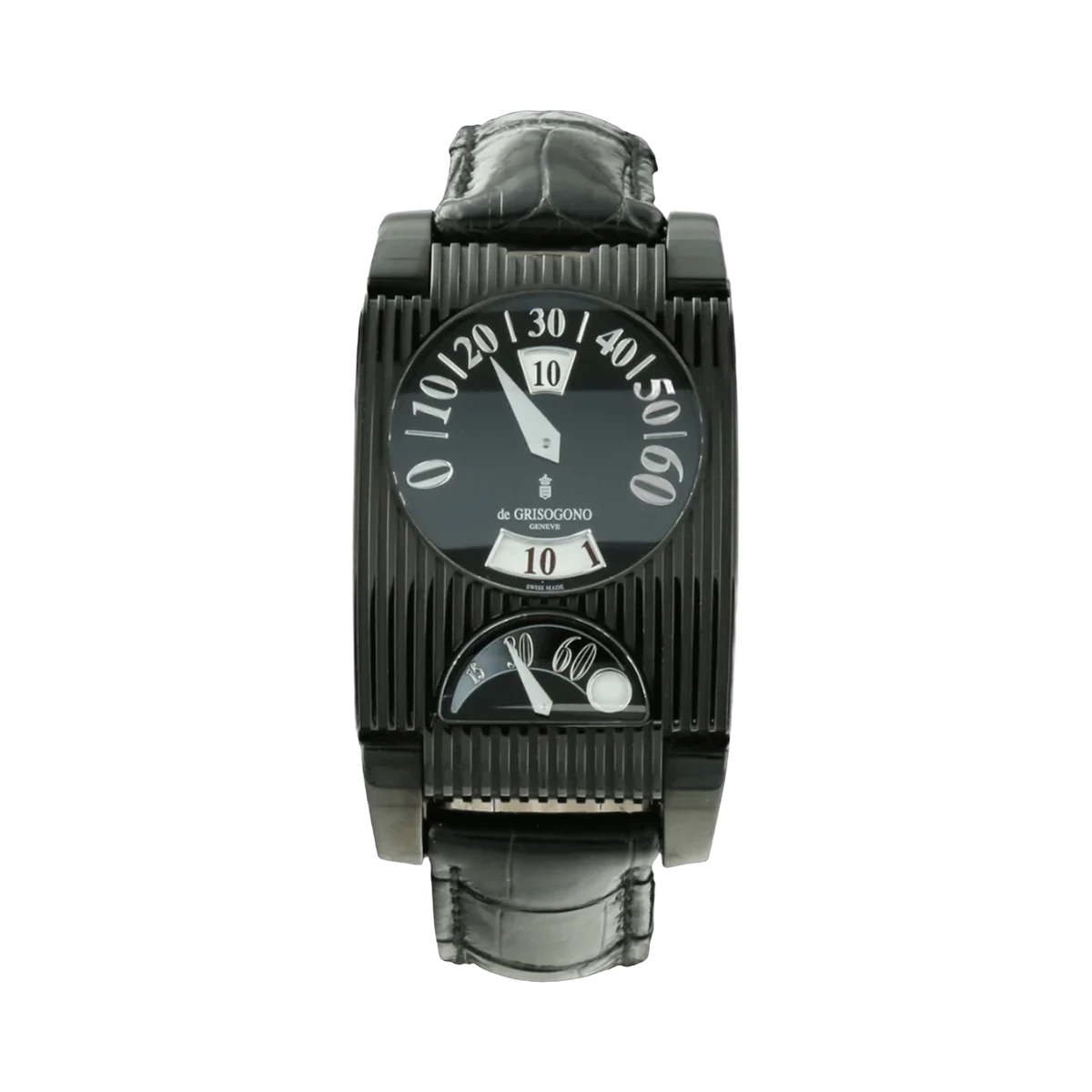 De Grisogono FG One N03 Black Edition Automatic Black Dial
