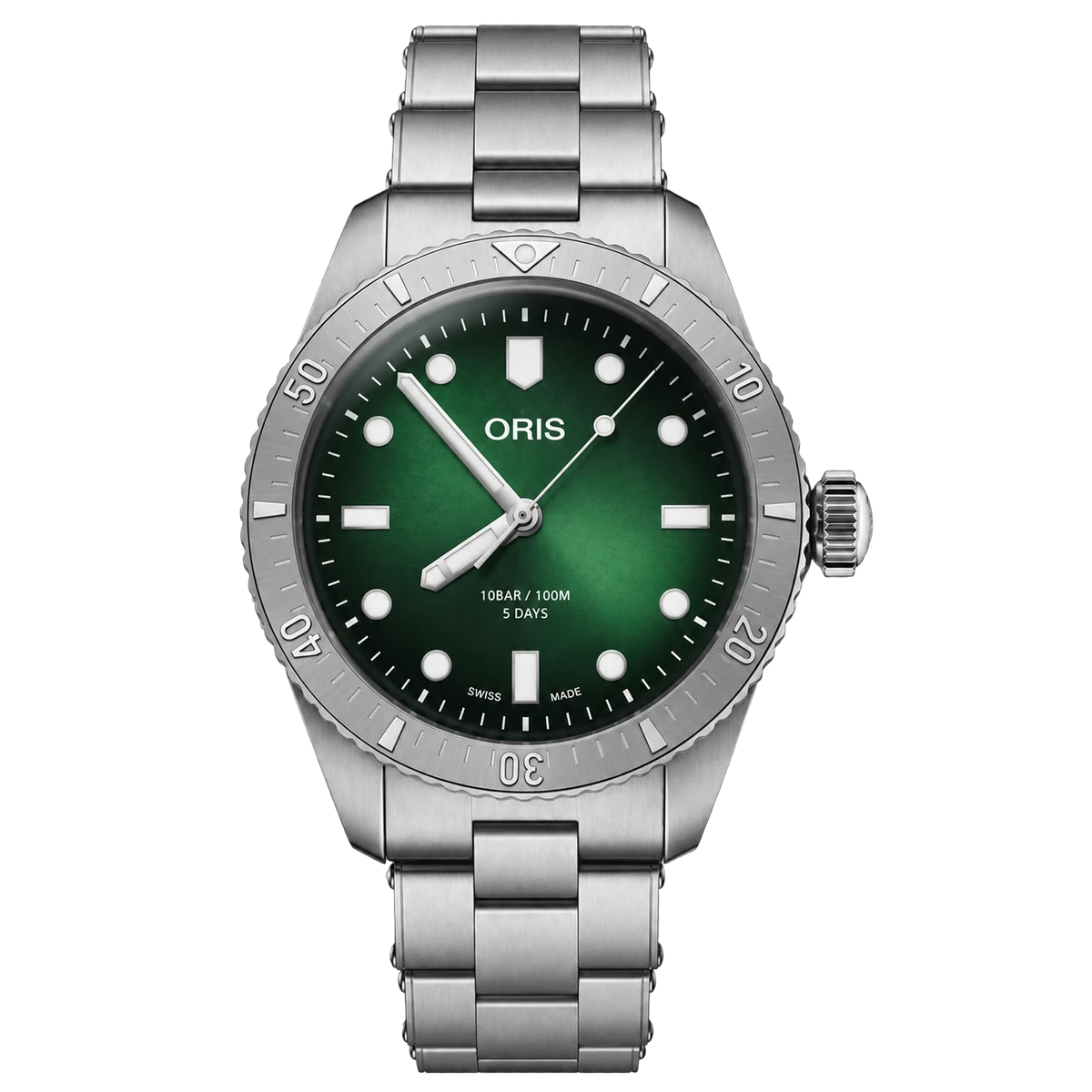 Oris Divers Sixty-Five Calibre 400 38M Green Dial 01 400 7774 4057-0781918 38mm Stainless Steel