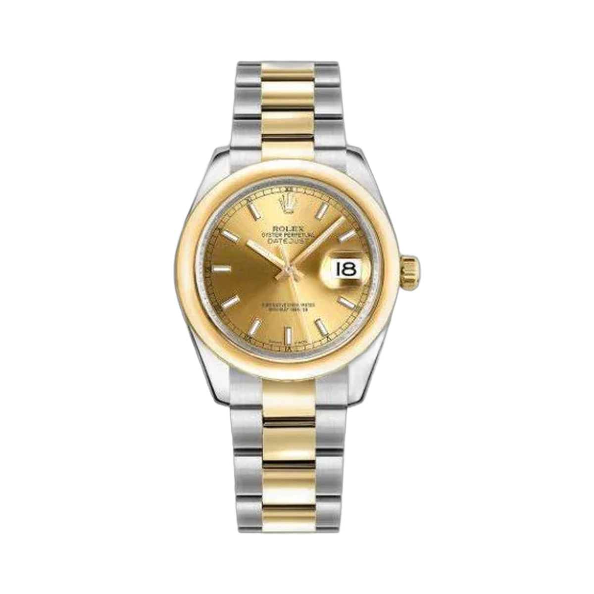 Rolex Datejust 18Kt Yellow Gold 31Mm Ladies Watch