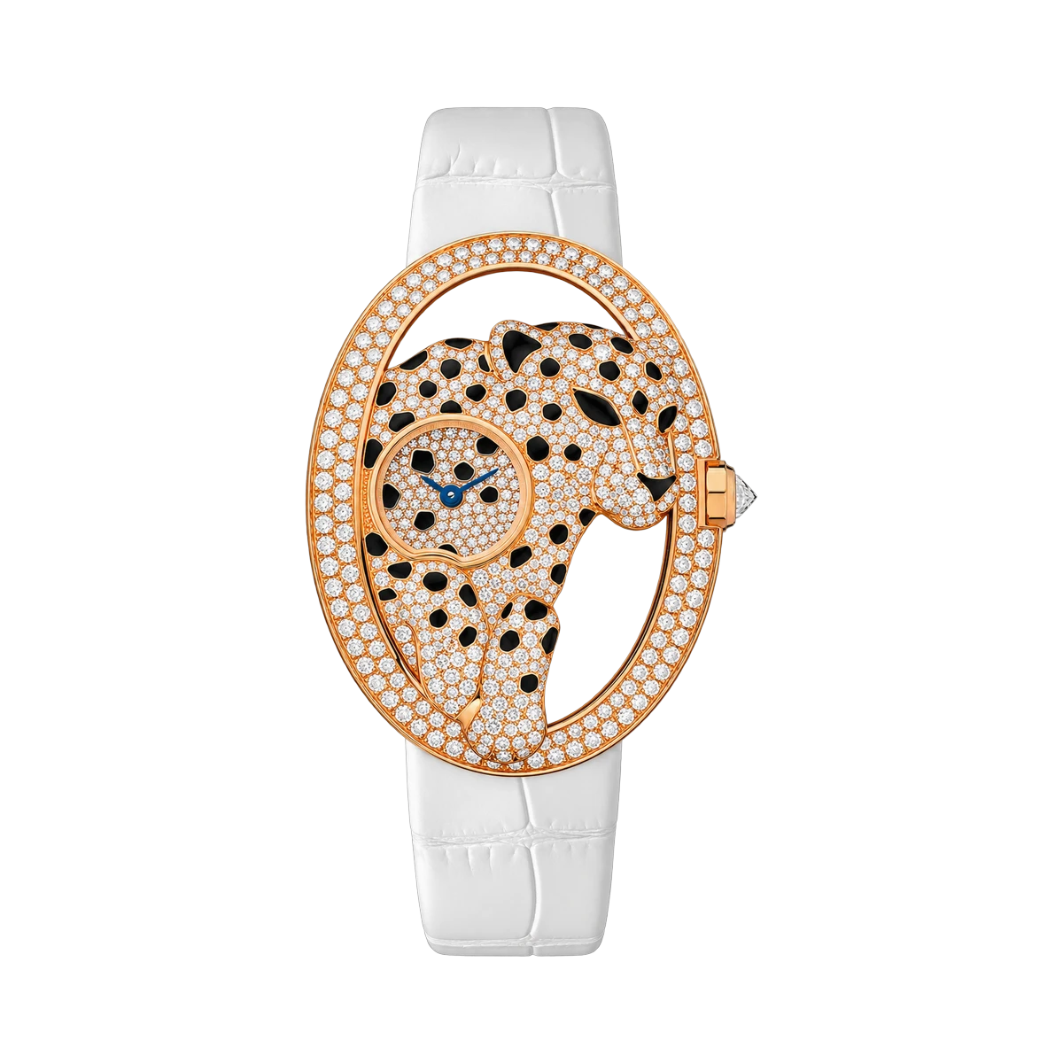 Cartier Panthère Ajourée de Cartier HPI00971 Rose Gold Diamond Openwork Panther Dial