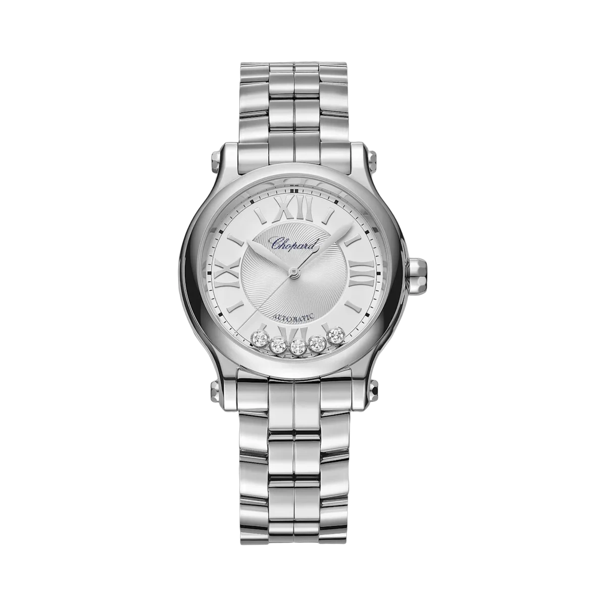Chopard 278608-3002 HAPPY SPORT AUTOMATIC SILVER DIAL 33MM STAINLESS STEEL