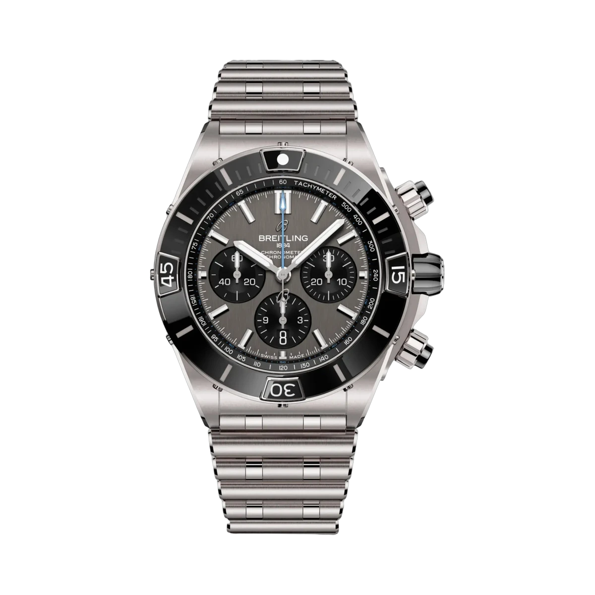 Breitling EB0136251M1E1 SUPER CHRONOMAT B01 WATCH 44M ANTHRACITE DIAL