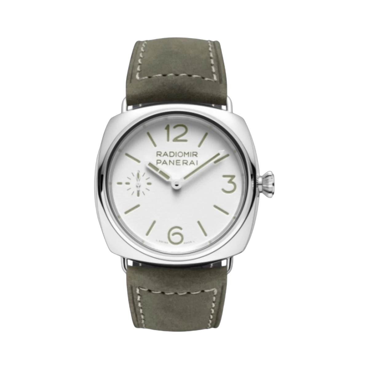 Panerai Radiomir PAM01384 Officine Automatic 45mm White Dial Stainless Steel