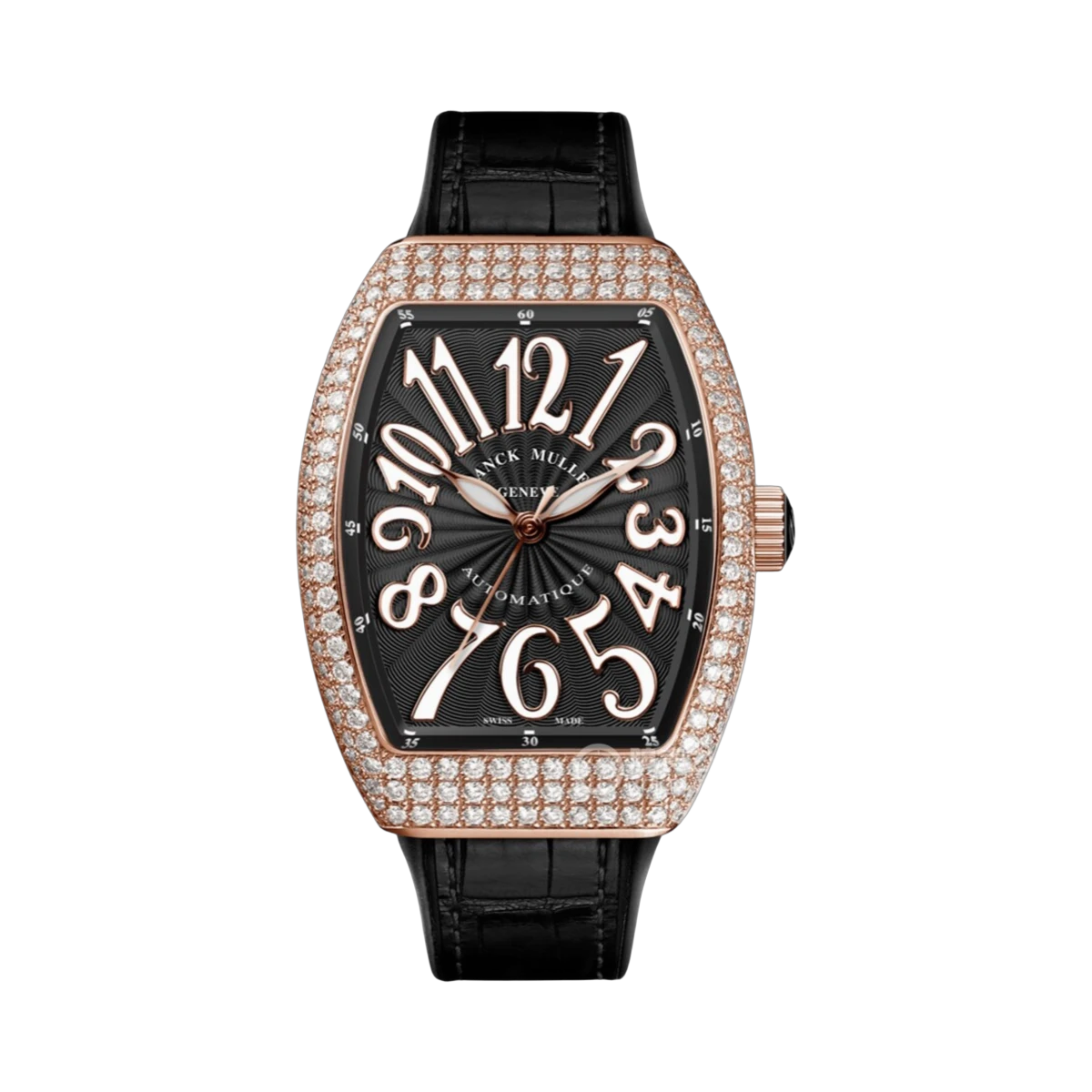 Franck Muller Vanguard Ladies Quartz Black Dial V32 SC AT FO D 5N NR