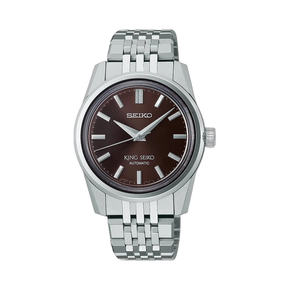 Seiko King Seiko SPB285J1 Stainless Steel 37mm Brown Dial Men’s Watch