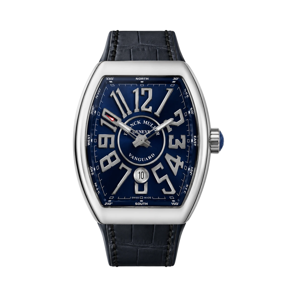 Franck Muller Vanguard Blue Concept Automatic Steel Blue Dial V45 SC DT AC BU