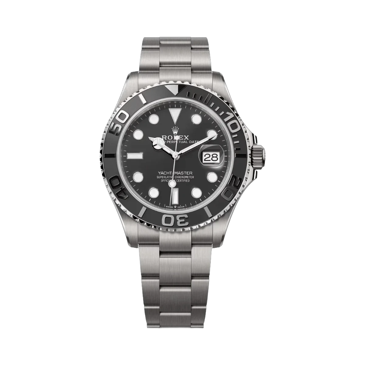 Rolex Yacht Master 42 226627-0001 RLX Titanium Intense Black Dial 42mm Men’s Watch
