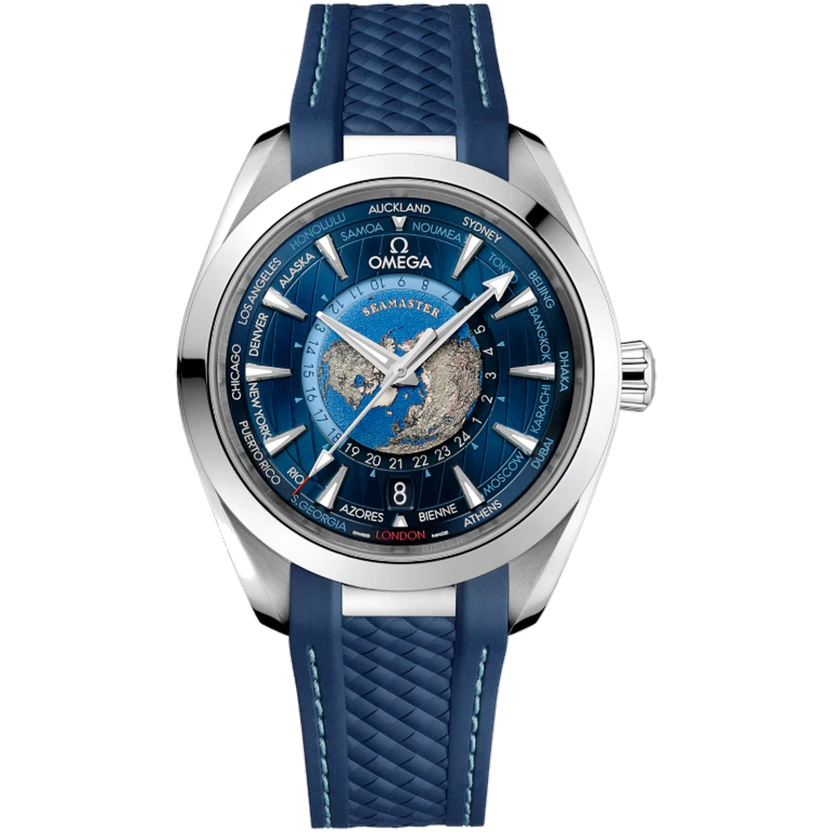 Omega Seamaster Aqua Terra 150M GMT World Timer 43mm 220.12.43.22.03.001