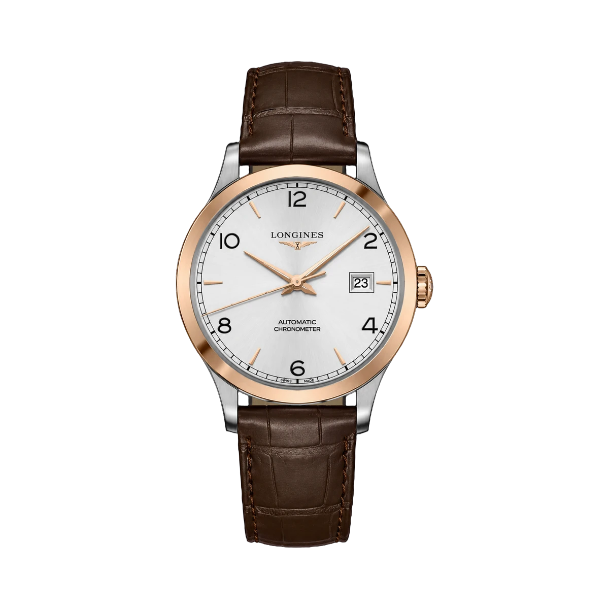 Longines Record Midsize L28205762 38MM Stainless Steel