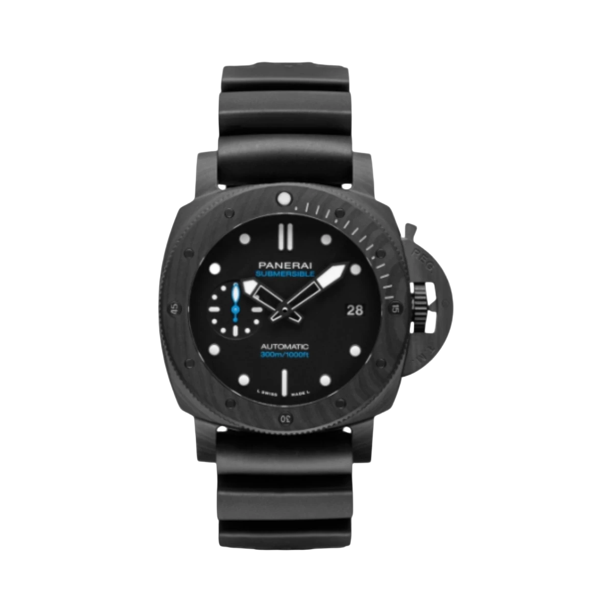 Panerai Submersible PAM01231 42 Carbotech Black Dial Titanium & Carbon