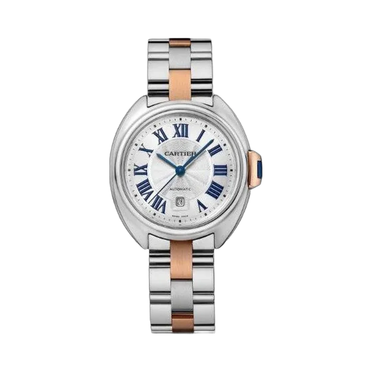 Cartier Cle De Cartier 31mm Edelstahl Damenuhr