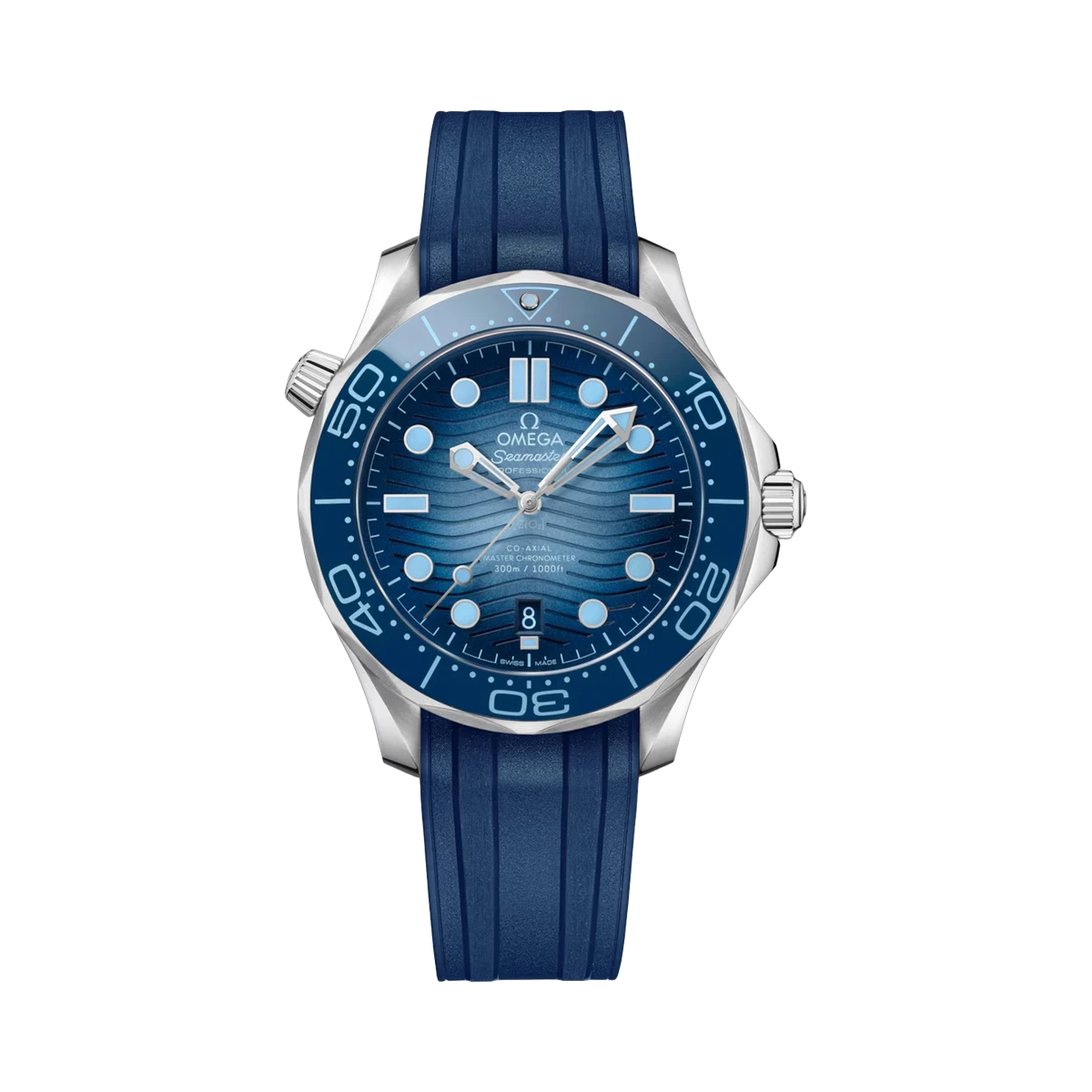 Omega Seamaster Diver 300M Co-Axial Master Chronometer 42mm Blue Dial 210.32.42.20.03.002
