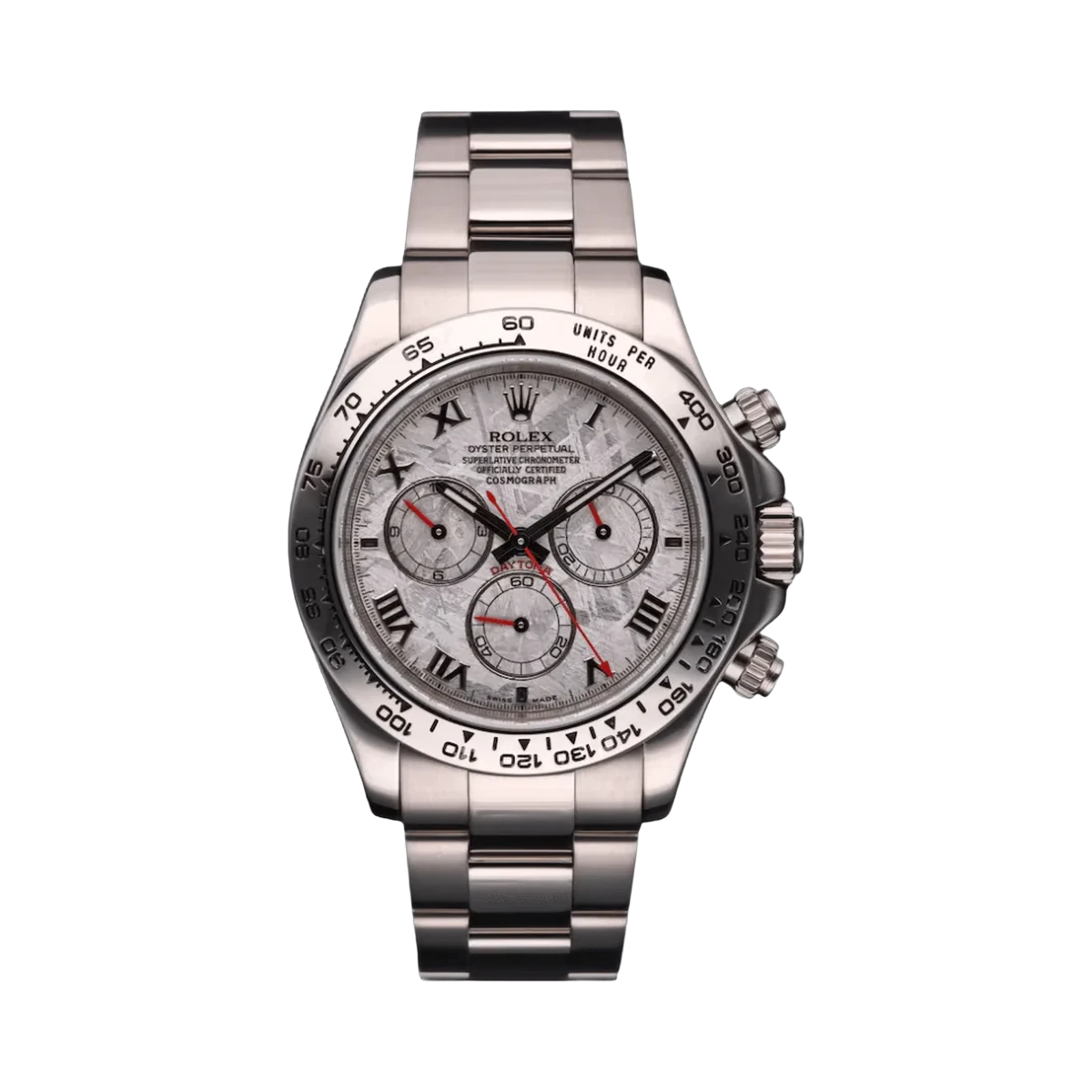 Rolex Cosmograph Daytona 116509-MTAO Oyester Perpetual Meteorite Roman Dial