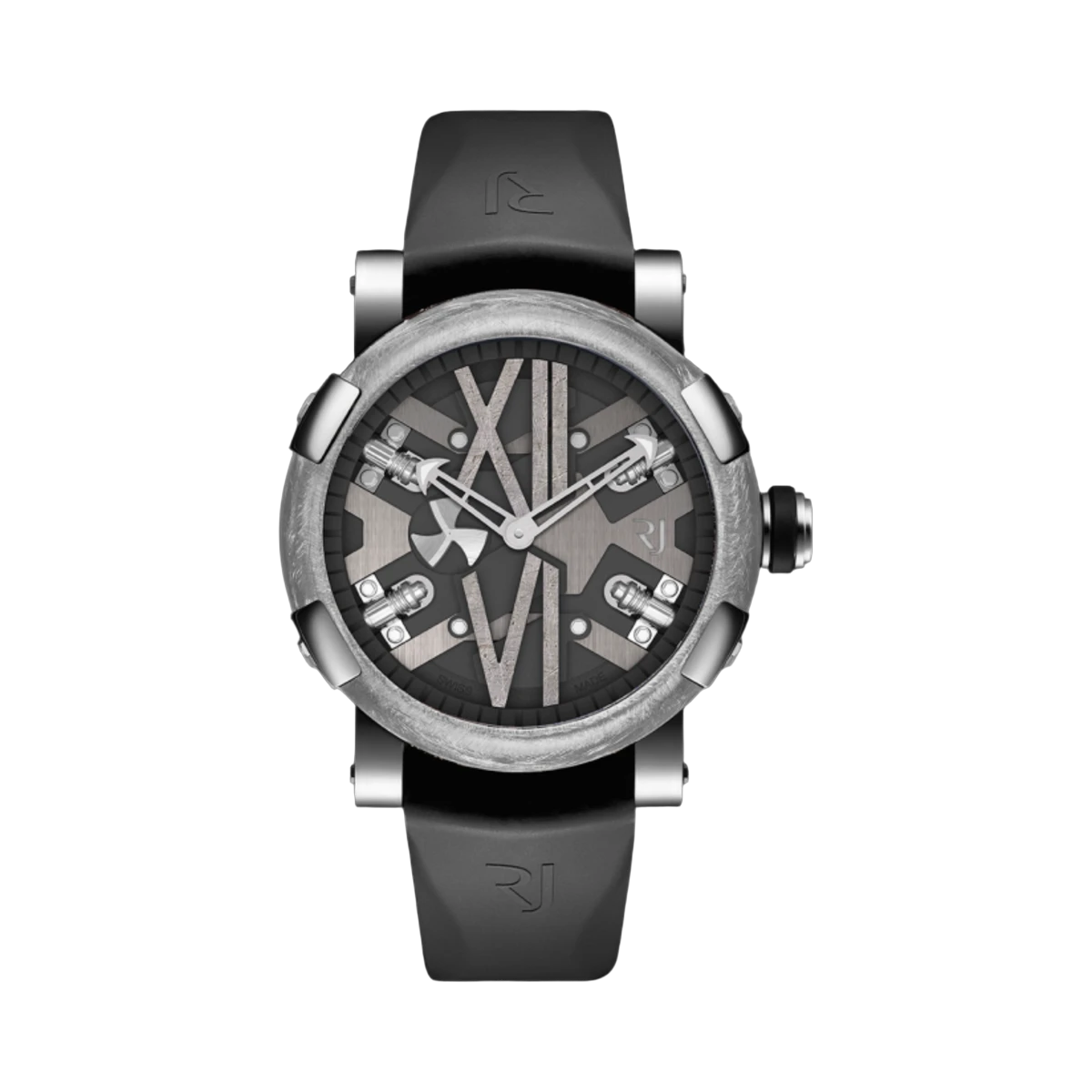 Romain Jerome Steampunk RJ.SP.AU.101.10 46MM Stainless Steel Black Dial