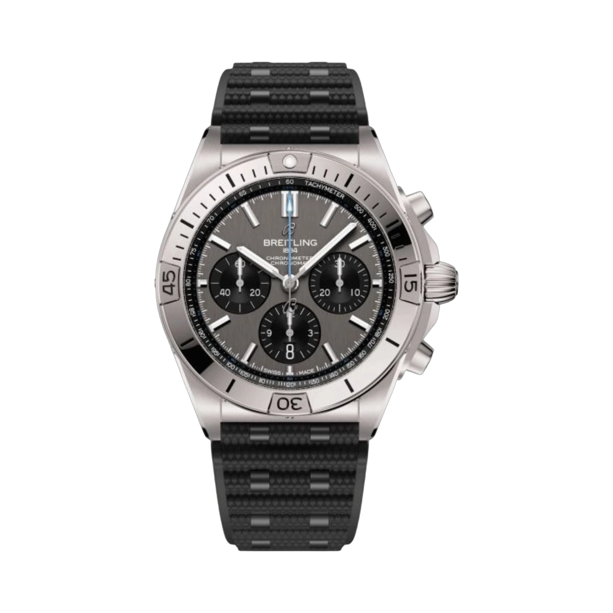 Breitling EB0134101M1S1 CHRONOMAT B01 42 ANTHRACITE DIAL RUBBER STRAP