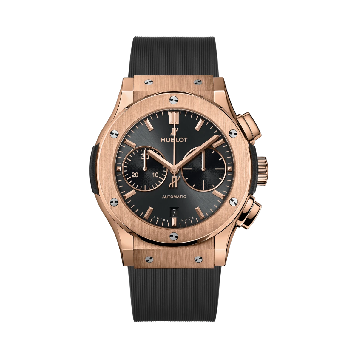 Hublot Classic Fusion Racing Grey Chronograph King Gold 521.OX.7081.RX 45mm 18K Rose Gold