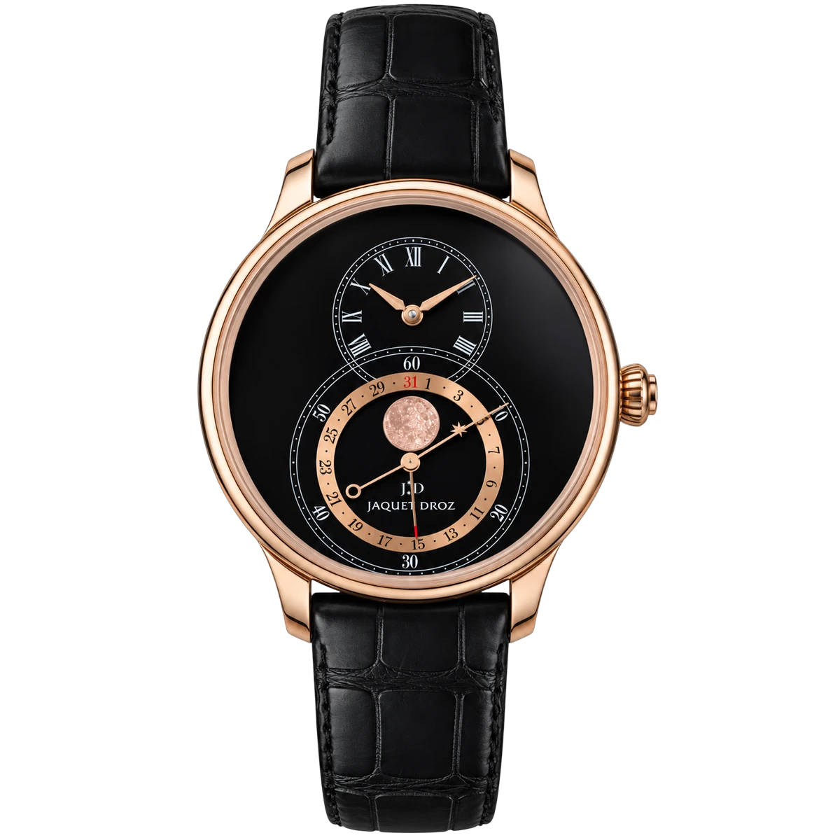 Jaquet Droz Grande Seconde Quatiemme J007533201 43mm 18K Rose Gold