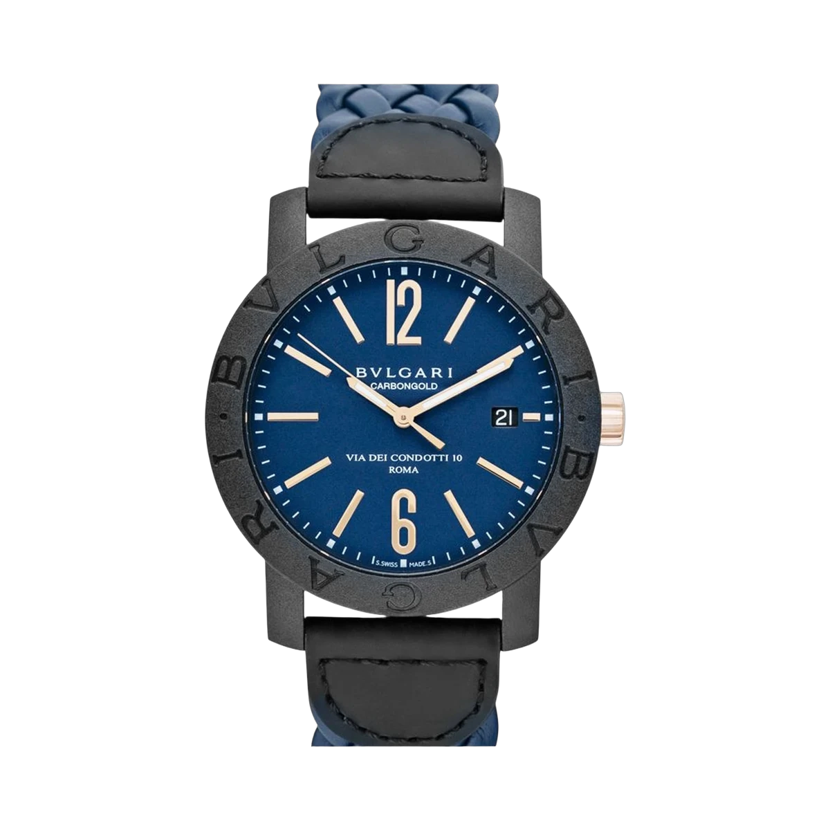 Bvlgari Carbongold Automatic 102634 40MM Carbon