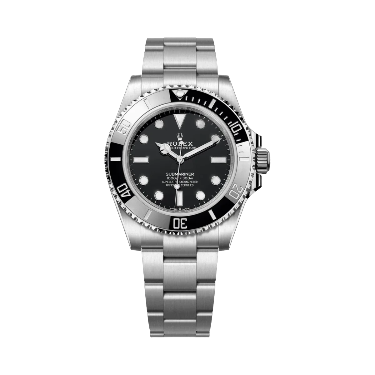 Rolex Submariner m124060-0001 Black Dial 41mm Stainless Steel