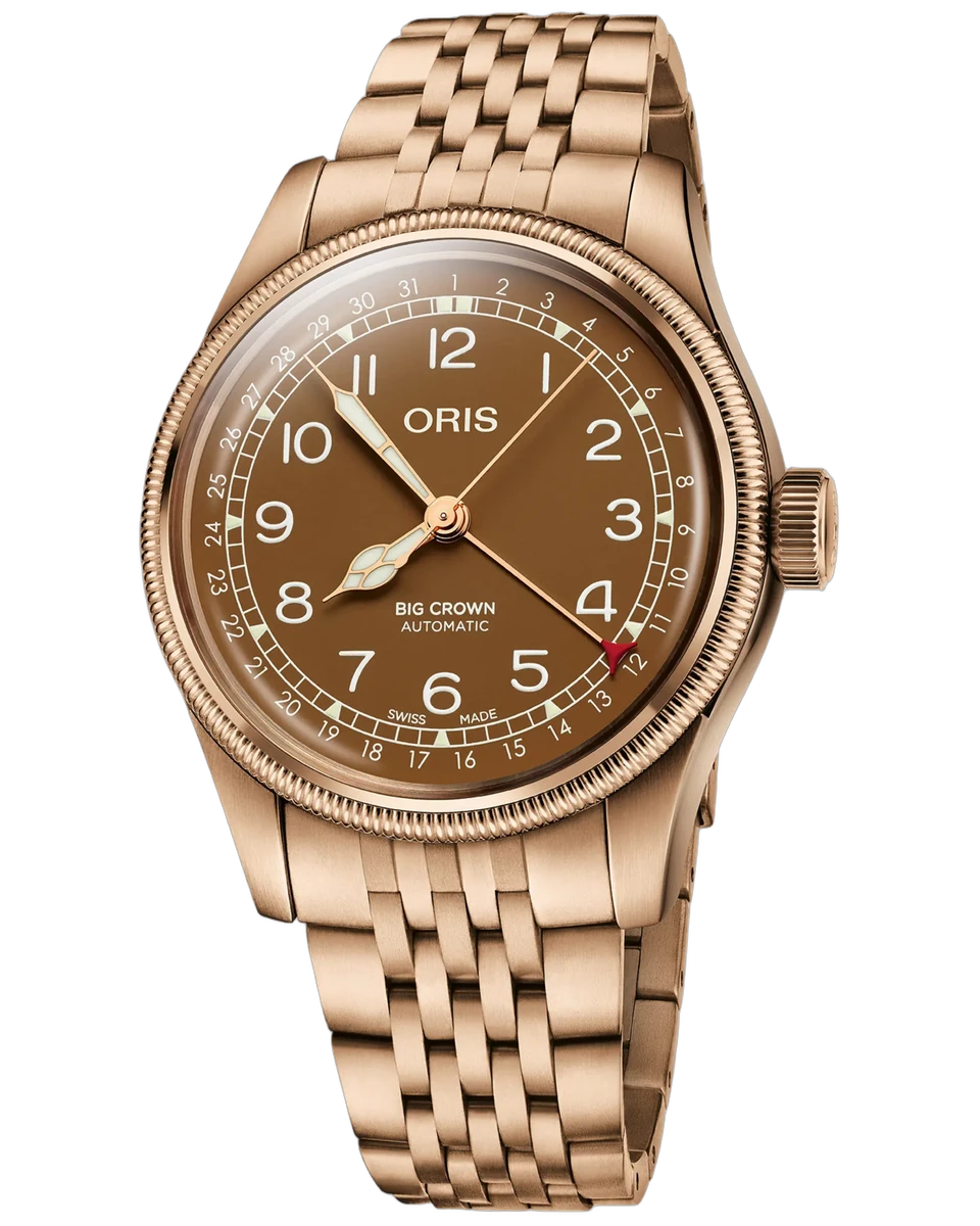 Oris Big Crown Pointer Date 80th Anniversary 75477413166-0782001 40mm Bronze