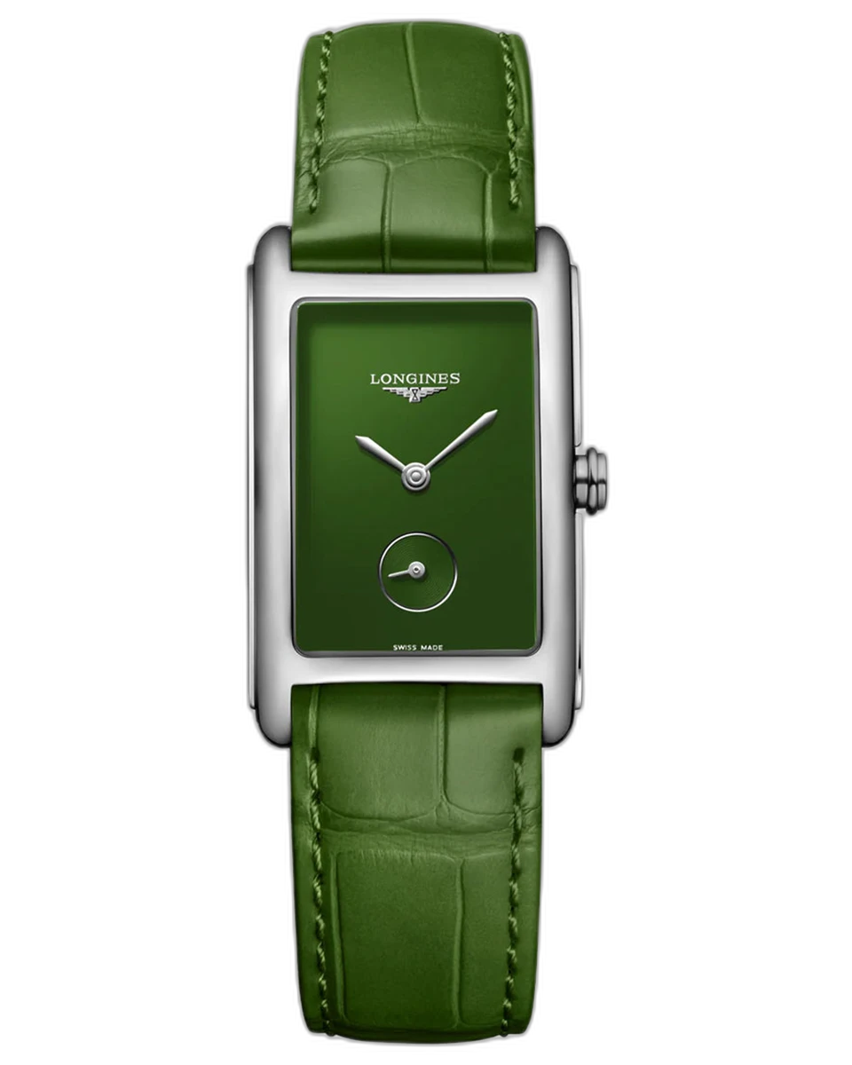 Longines Dolcevita Quartz Green L55124602 23.3x37MM Stainless Steel