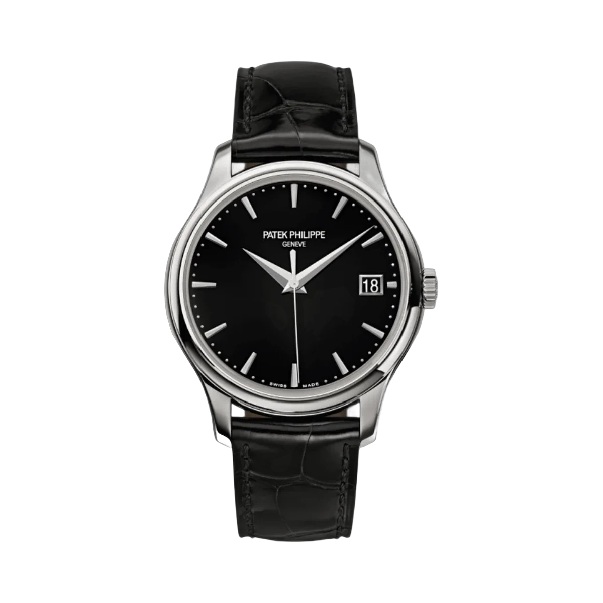 Patek Philippe Calatrava 5227G-010 18K White Gold Black Index Dial 39mm Unisex Watch