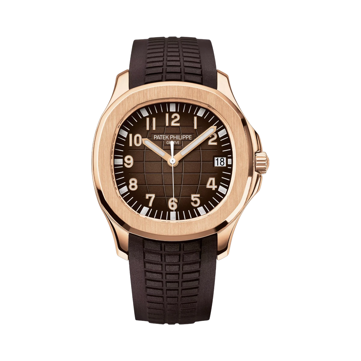 Patek Philippe Aquanaut 5167R-001 Brown Dial Arabic Numerals 40Mm 18K Rose Gold