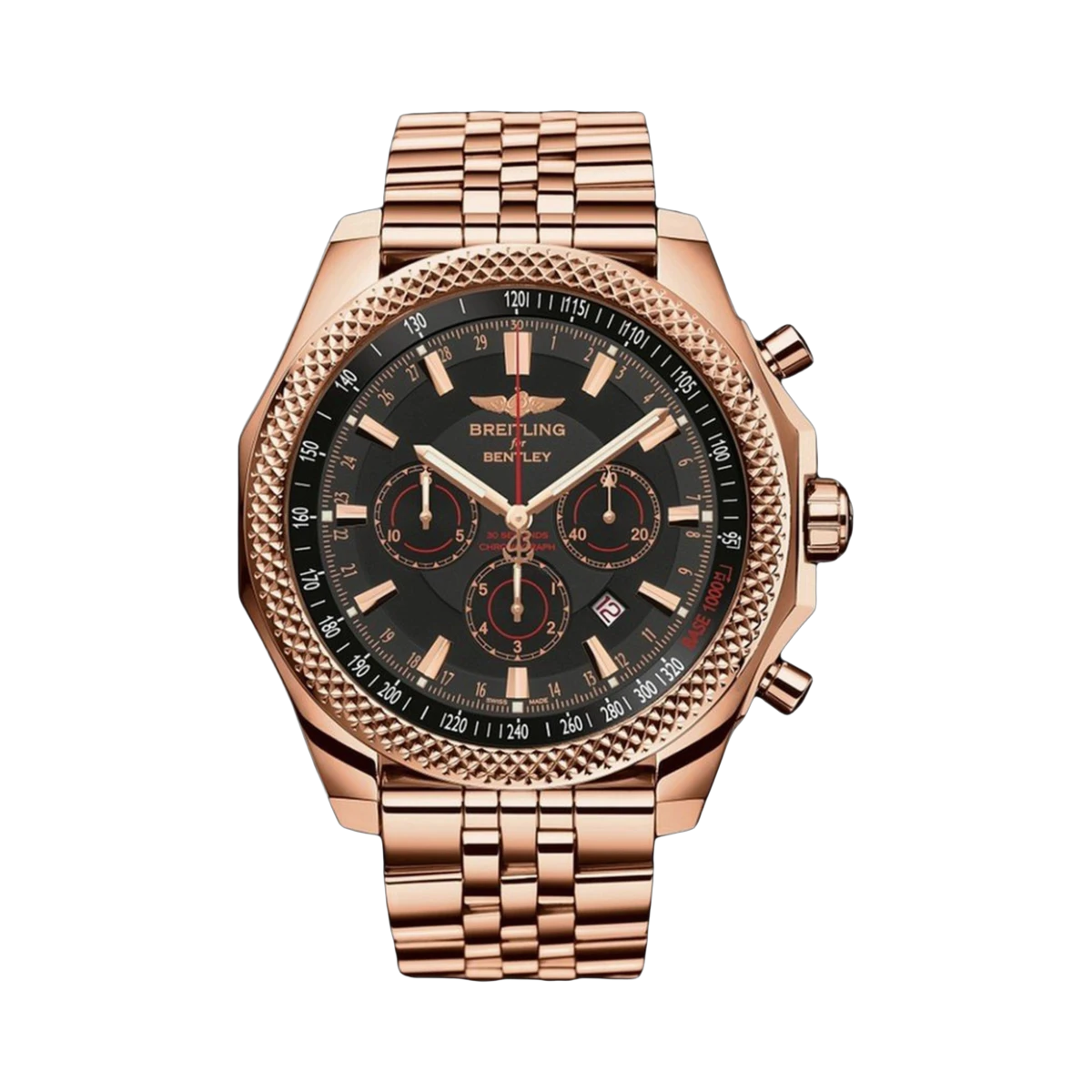 Breitling R2536824/BB12/990R FOR BENTLEY MENS WATCH 49M 18K ROSE GOLD