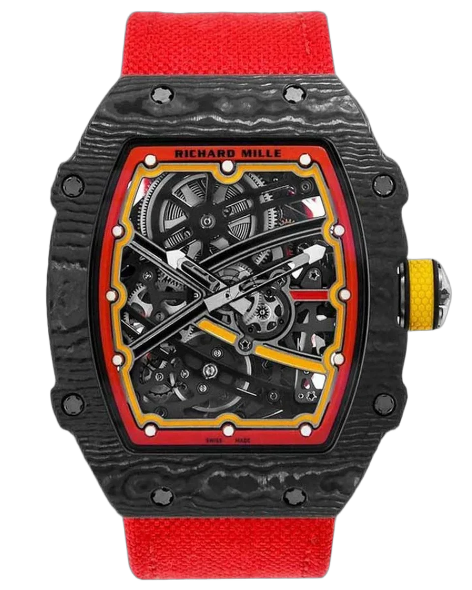 Richard Mille Rm 67-02 Alexander Zverev Edition Super Lightweight Red Elastic Strap