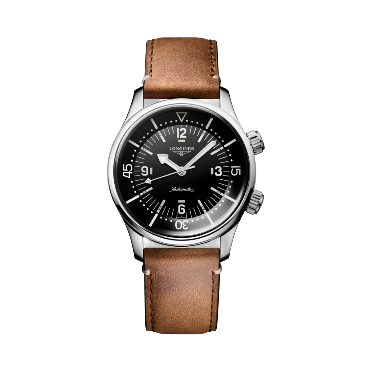 Longines Legend Diver L37644500 Automatic Stainless Steel 39mm Black Dial Mens Watch