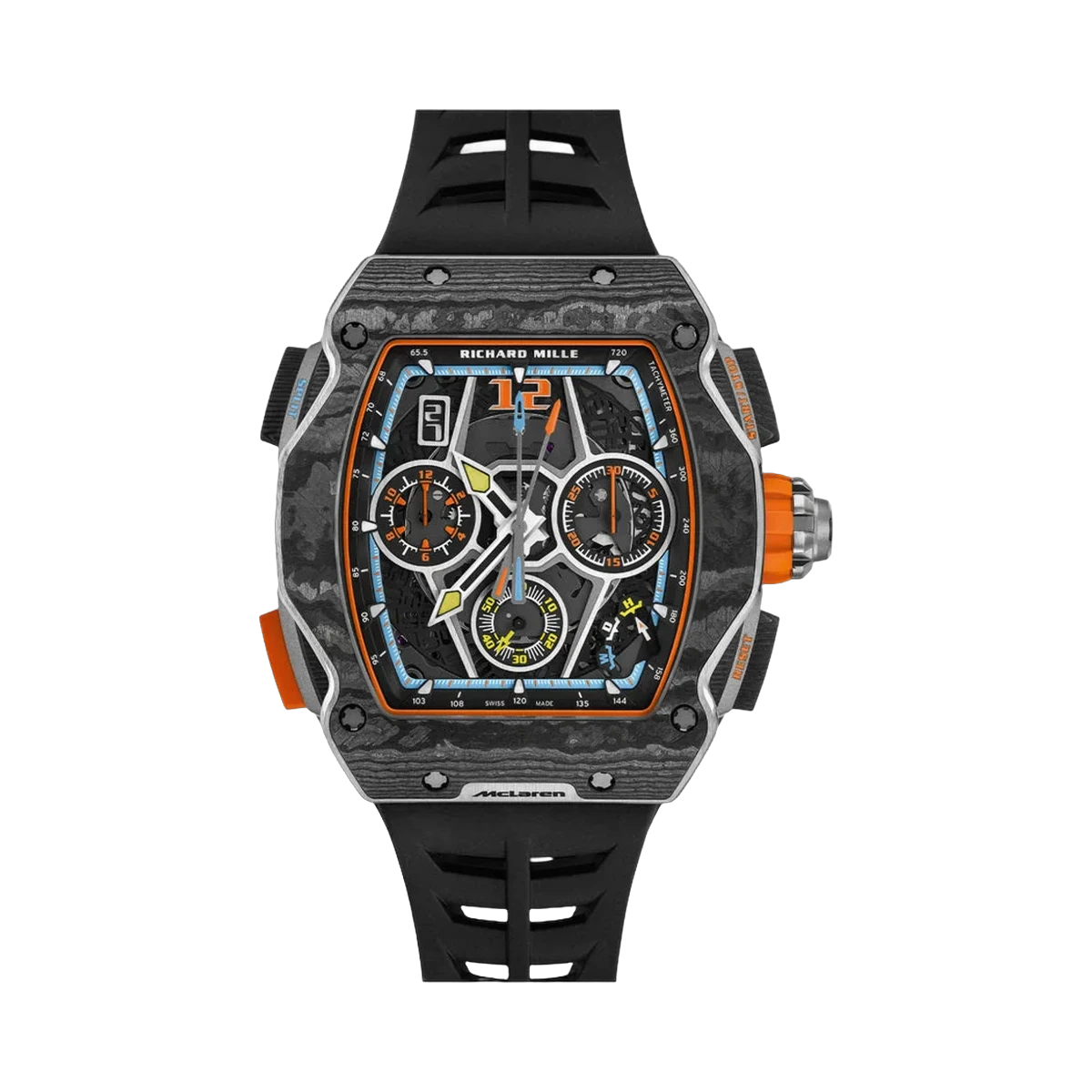 Richard Mille RM 65-01 McLaren W1 Automatic Winding Split-Seconds Chronograph Carbon & Titanium