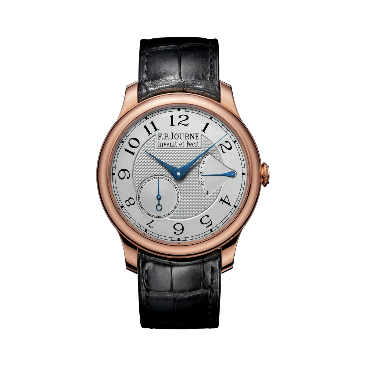 F.P. Journe Chronomètre Souverain Rose Gold 40mm Silvered Guilloché Dial