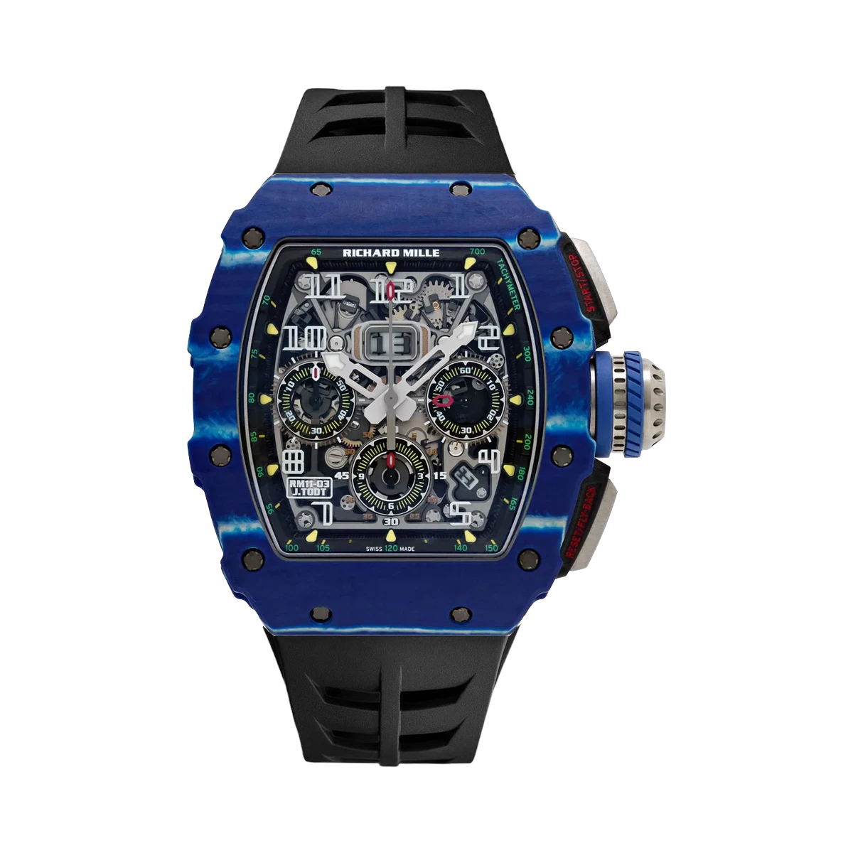 Richard Mille RM11-03 CA FQ Jean Todt 50th Anniversary Skeleton Dial