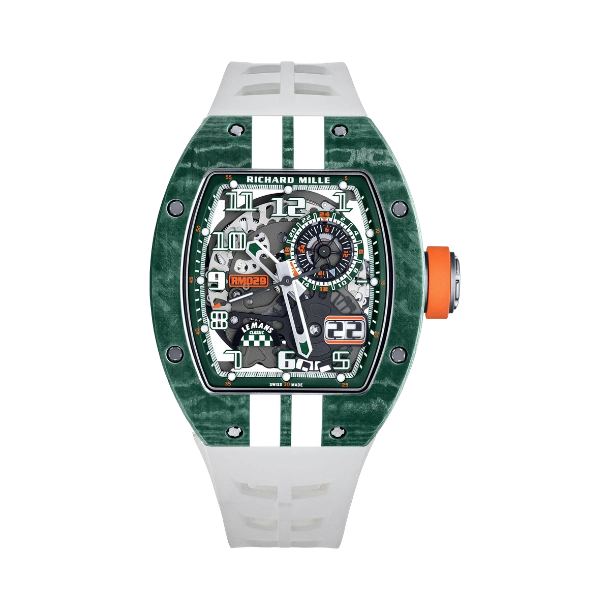 Richard Mille RM029 FQ Green And White Le Mans Classic Automatic Winding Limited Edition