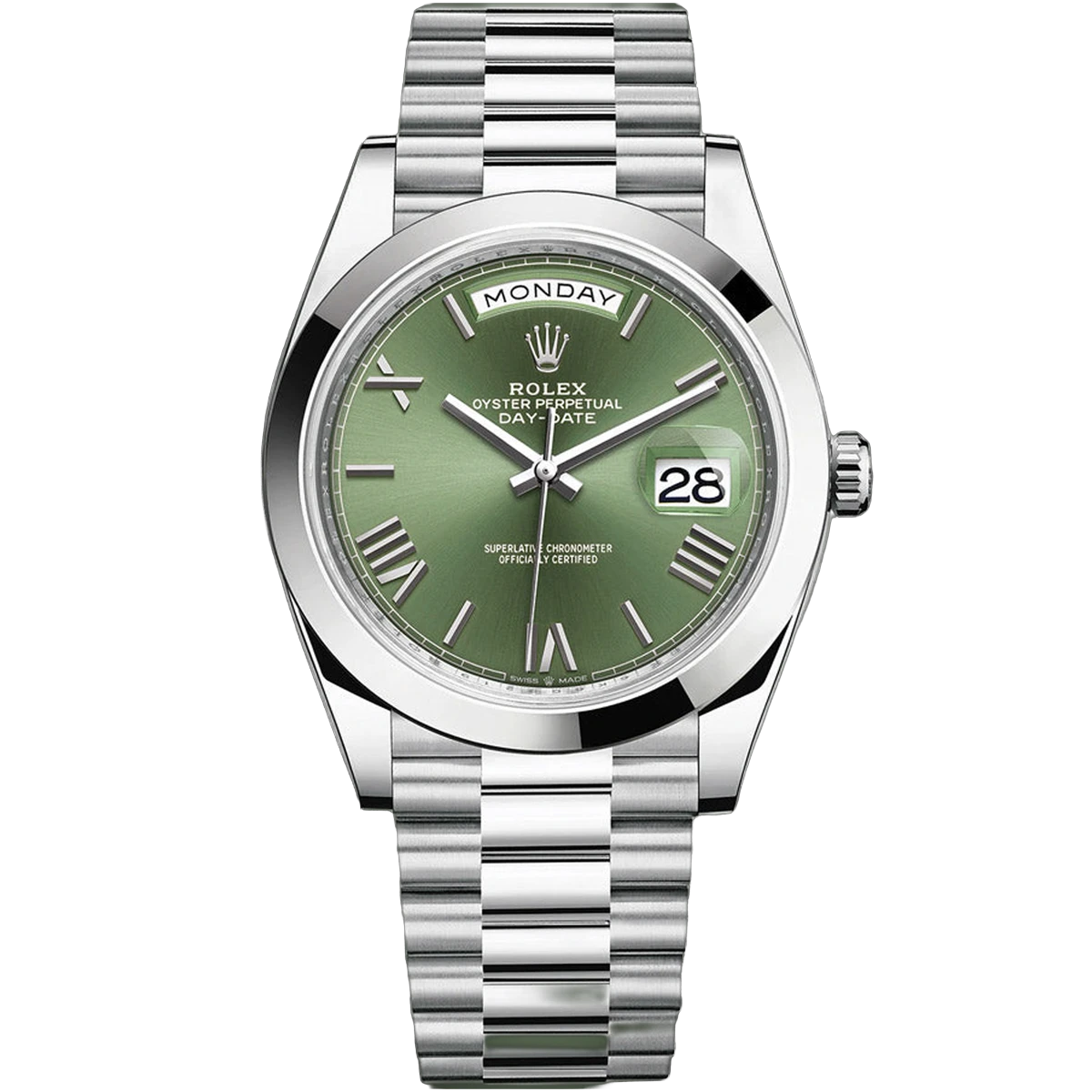 Rolex Day-Date 40Mm Platinum Men's Watch