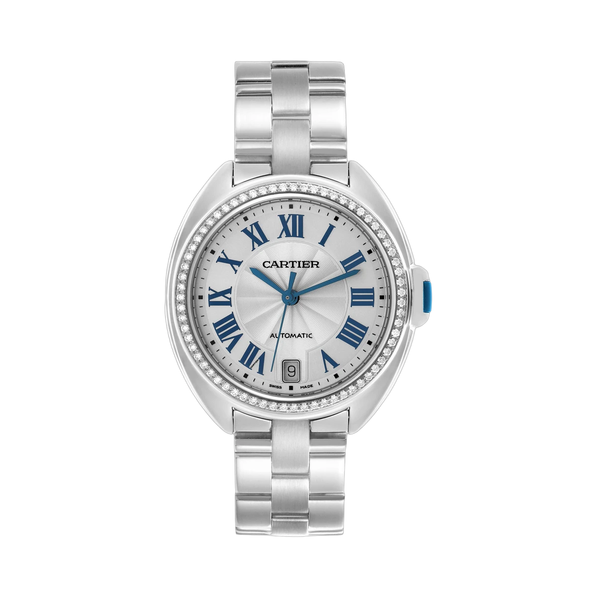 Cartier Cle de Cartier WJCL0007 Automatic 35mm 18K White Gold